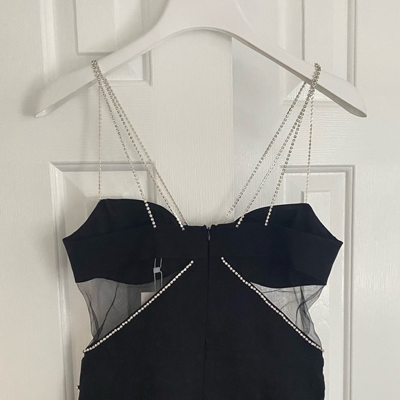 Diamanté Strap Jumpsuit from Heiress Beverly Hills - Picture 6 of 7